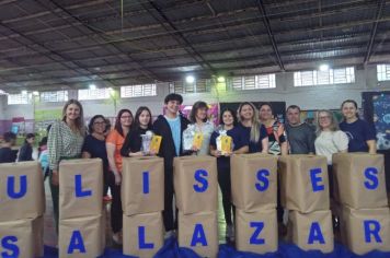 CONCURSO DO PROGRAMA DE EDUCAÇÃO FISCAL E NOTA FISCAL GAÚCHA PREMIA ALUNOS DA ESCOLA ULISSSES SALAZAR