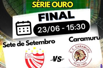 FINAL DO CAMPEONATO MUNICIPAL DE FUTEBOL DE CAMPO ACONTECE DOMINGO