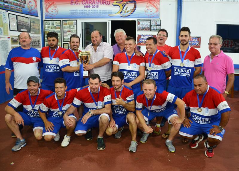 Caramuru conquista o Tri Campeonato na Copa dos Campeões de Bocha