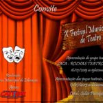 Convite - Participe do X Festival Municipal de Teatro de Catuípe!