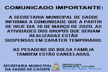Comunicado Importante: