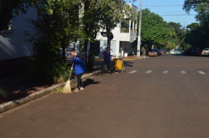 Limpeza pública vem recebendo atenção da administração municipal