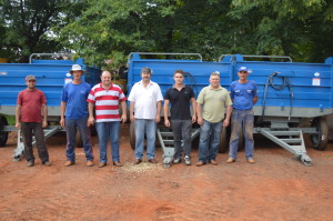 Município de Catuípe recebeu três carretas agrícolas.
