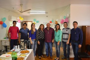 Prefeito Baroni esteve participando das comemorações do 30 anos da rádio Águas Claras