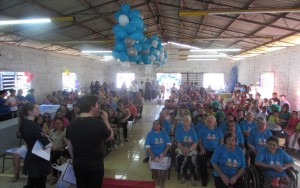 Comemoração de um ano da Unidade de Saúde do bairro Neves/Santa Fé contou com a participação da comunidade local