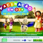 Amanhã, sábado é o Dia D da Campanha Nacional de Vacinação contra a Poliomielite e Multivacinação