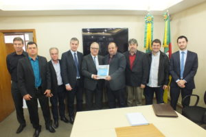 Prefeito Baroni participou de reunião com secretário de transporte  Pedro Westphalen
