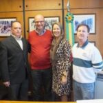 Registro: Executivo visita o gabinete do deputado Gerson Burmann