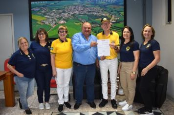 GOVERNADOR DO LIONS DISTRITO LD4 FAZ VISITA AO EXECUTIVO MUNICIPAL DE CATUIPE