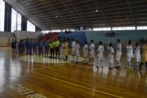 Triangular de futsal sub 15 da FGFS teve rodada neste domingo em Catuipe