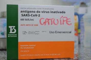 NOVAS DOSES DE VACINAS CONTRA O CORONAVÍRUS CHEGAM HOJE EM CATUÍPE