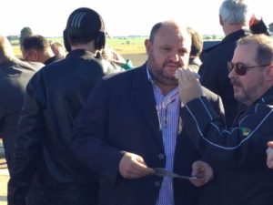 Prefeito Baroninho participou da reinauguração do aeroporto de Santo Ângelo