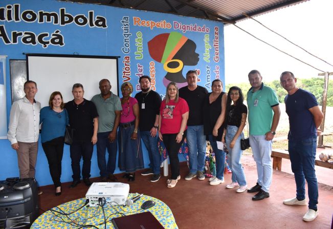ENCONTRO SOBRE EQUIDADES E ENFRENTAMENTO AO PRECONCEITO NO QUILOMBO PASSO DO ARAÇÁ