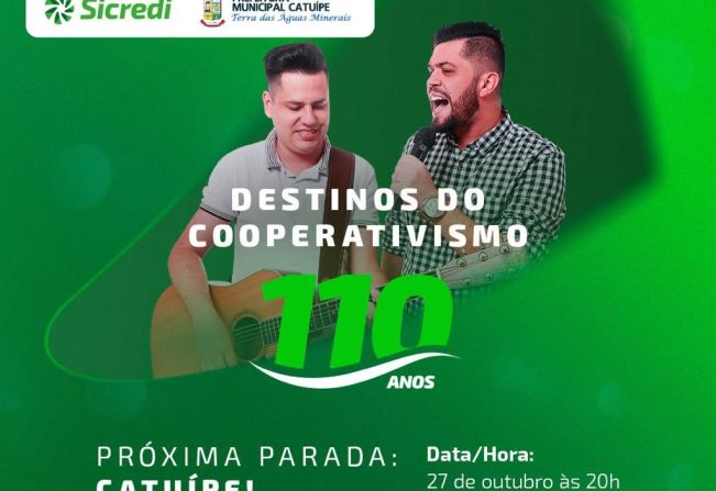 SHOW DE LÉO & CAUHÃ SERA DIA 27 DE OUTUBRO EM CATUÍPE