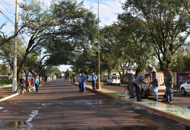 LIMPEZA E MANUTENÇÃO DA ENTRADA DA CIDADE
